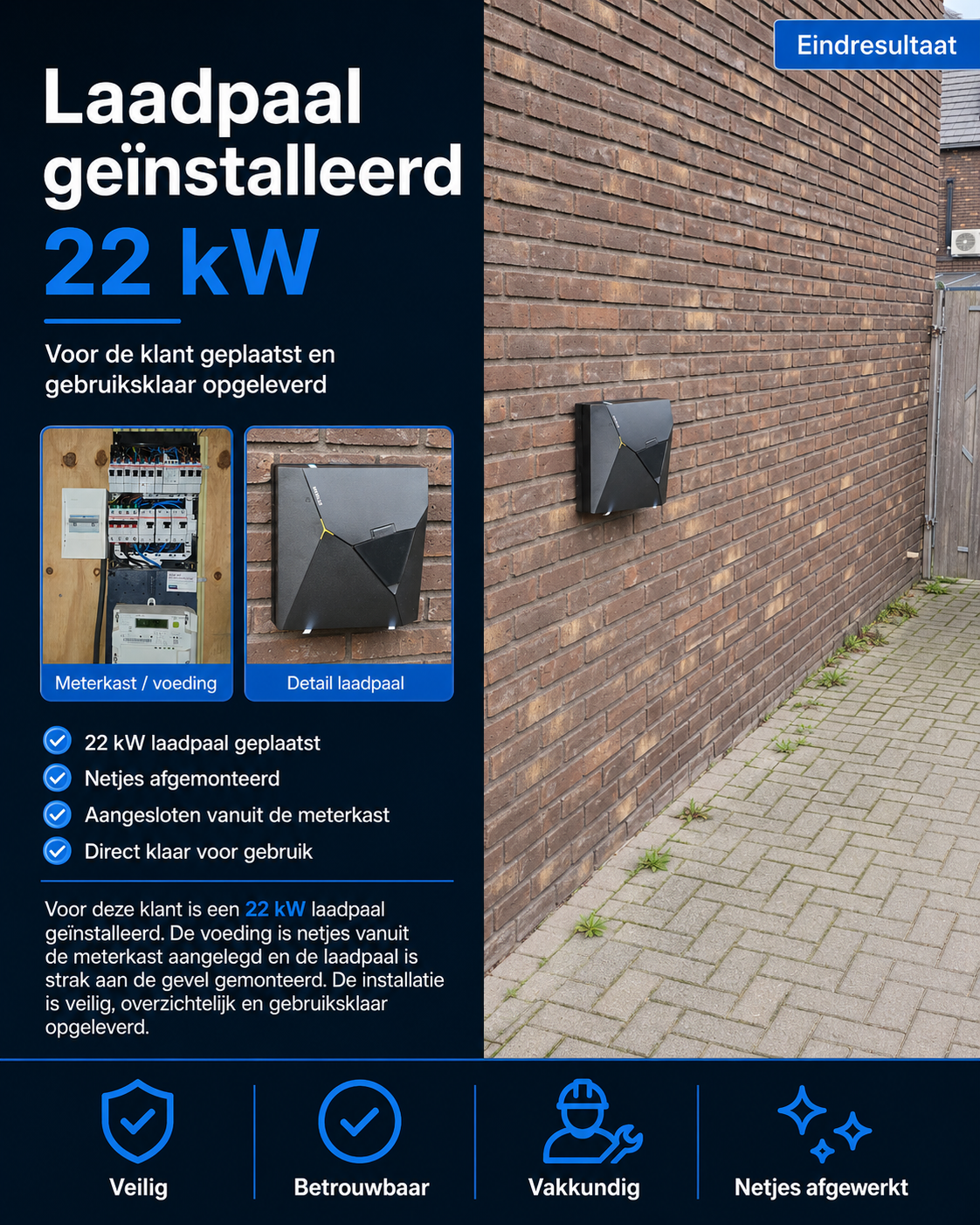 laadpaal plaatsen